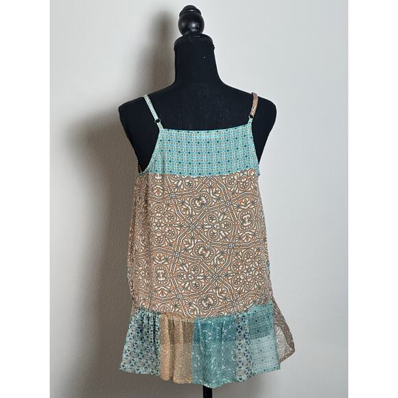 Women's Top by Gypsy 05 Boho Chic Summer Sheer Top Size S - Picture 7 of 16